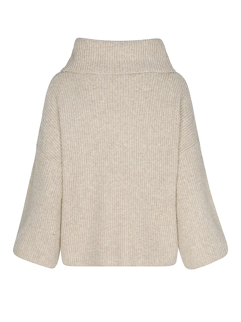 COMMA | Jersey de cuello alto | Beige