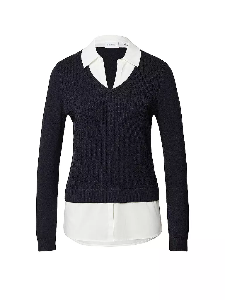 COMMA | Jersey | Azul oscuro