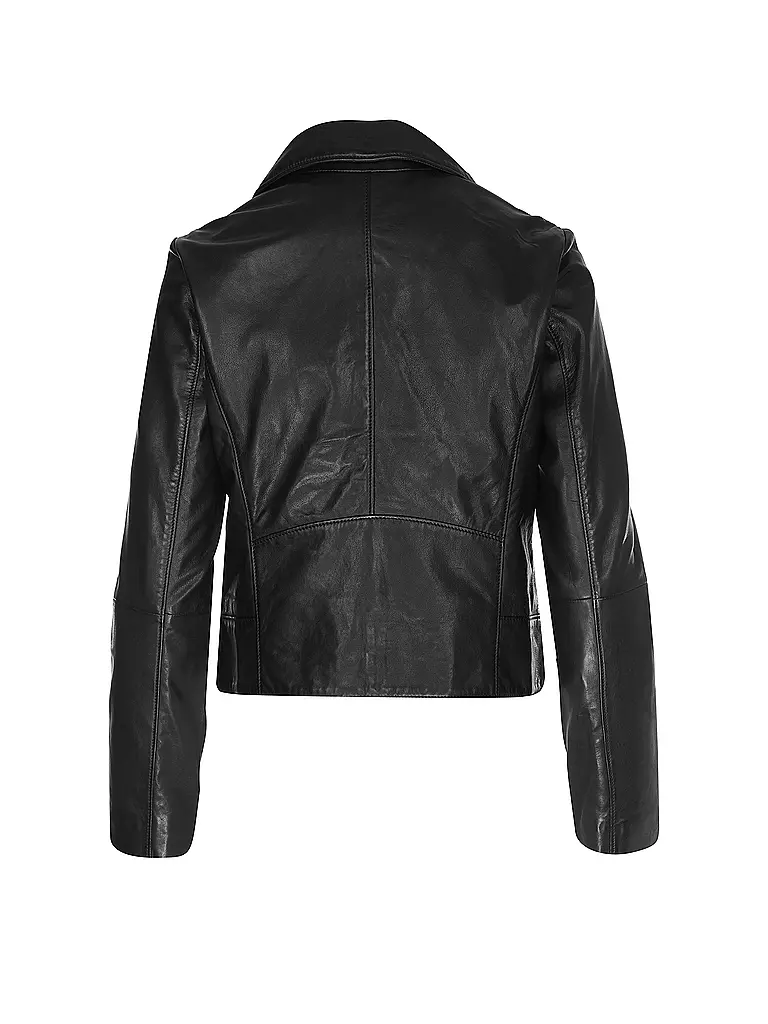 COMMA | Lederjacke | Negro