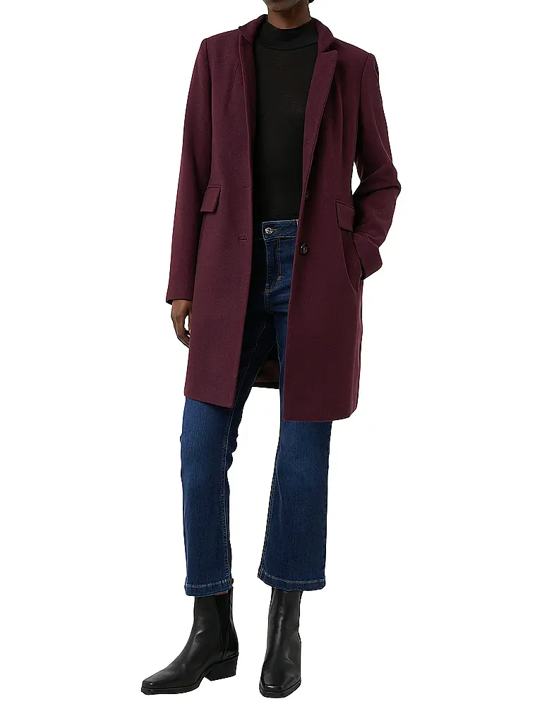 COMMA | Mantel | Rojo oscuro