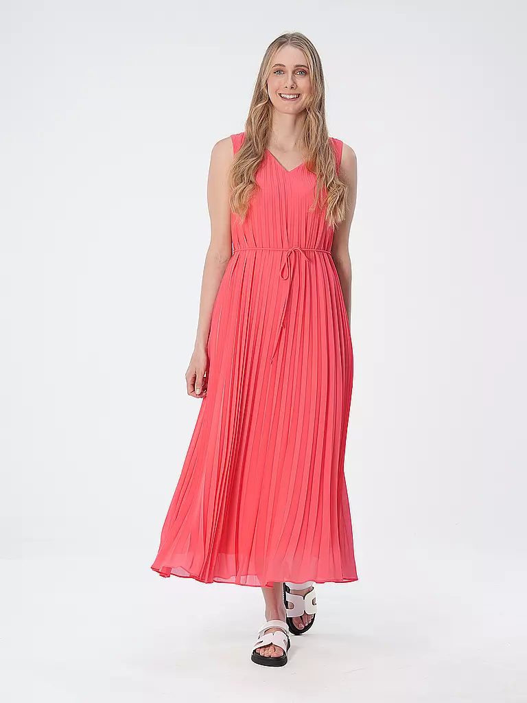 COMMA | Maxikleid  | Rojo