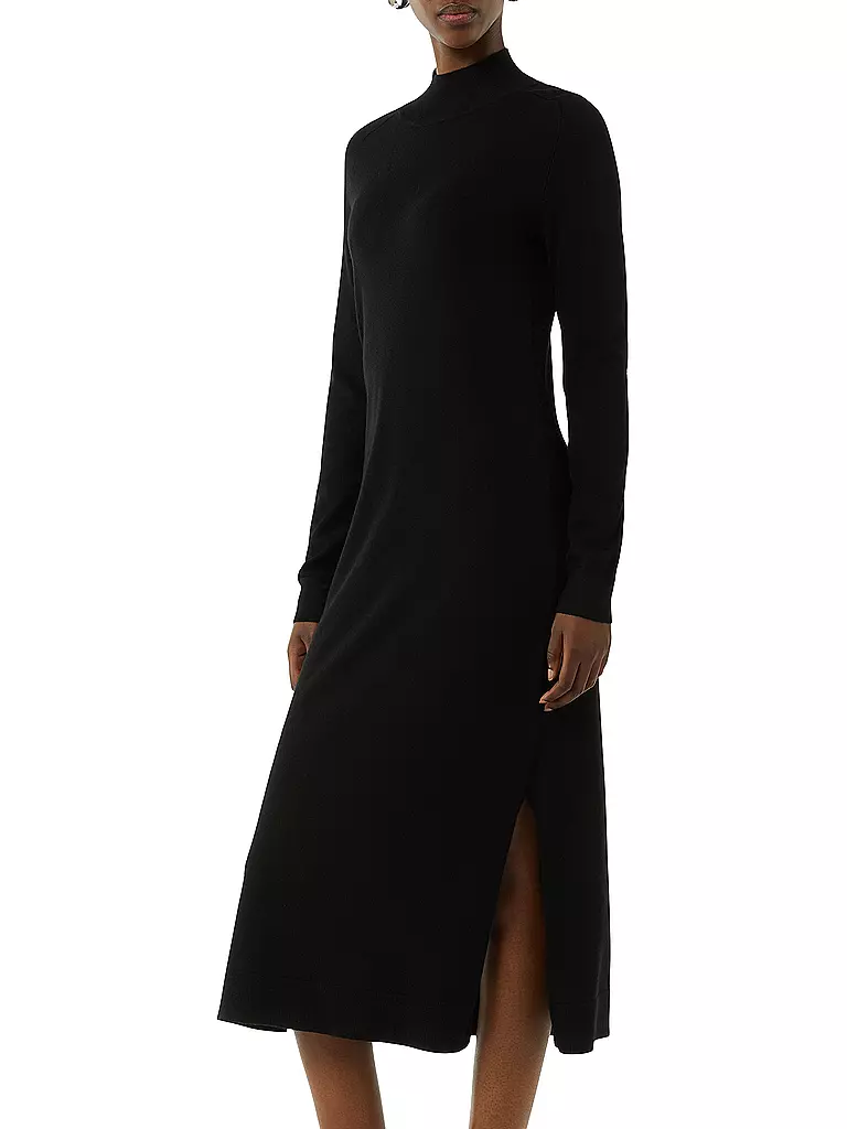 COMMA | Maxikleid | Negro