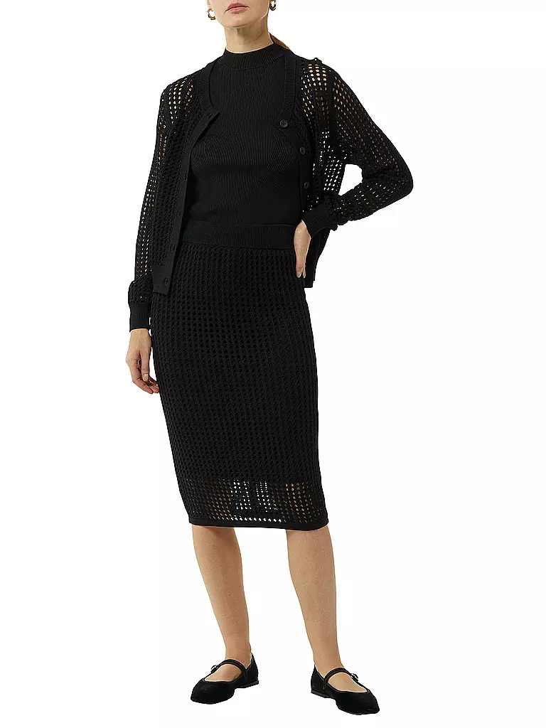COMMA | Midi falda | Negro