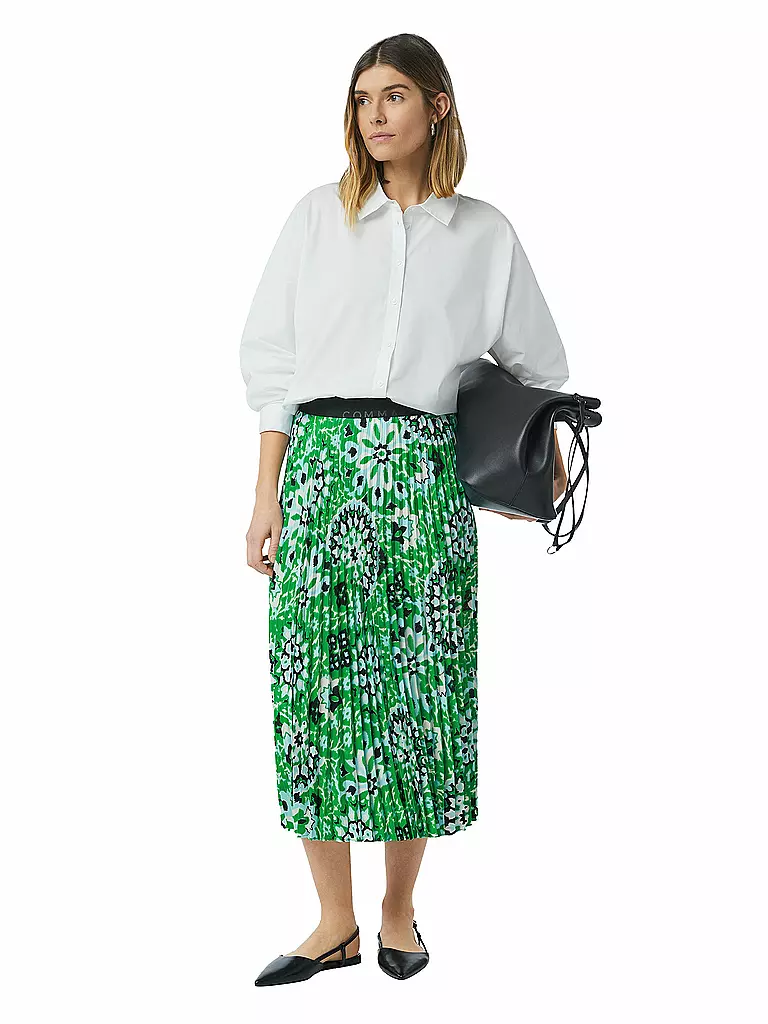 COMMA | Midi falda | Verde