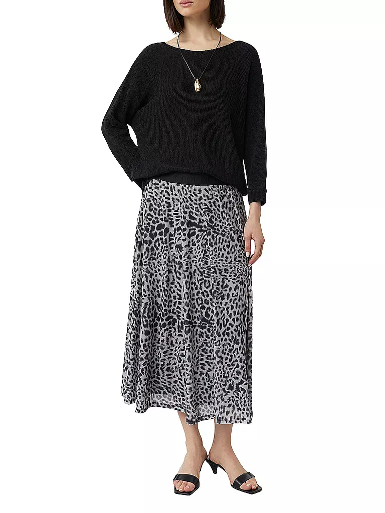 COMMA | Midi falda | Negro