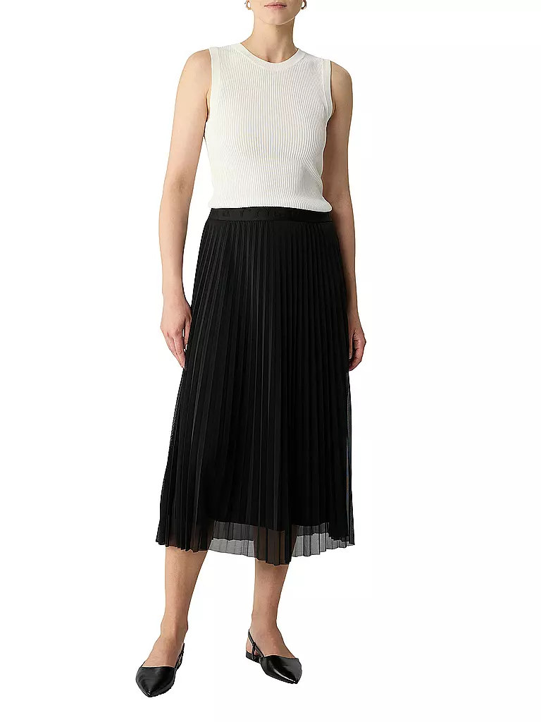 COMMA | Midi falda | Negro