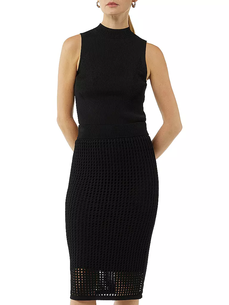 COMMA | Midi falda | Negro