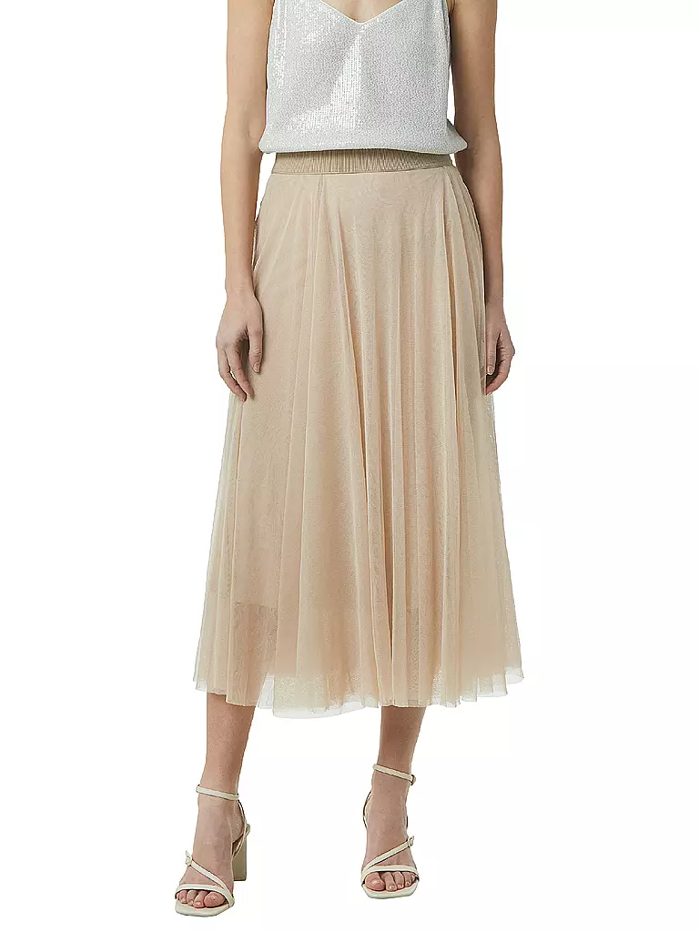 COMMA | Midi falda | Camel