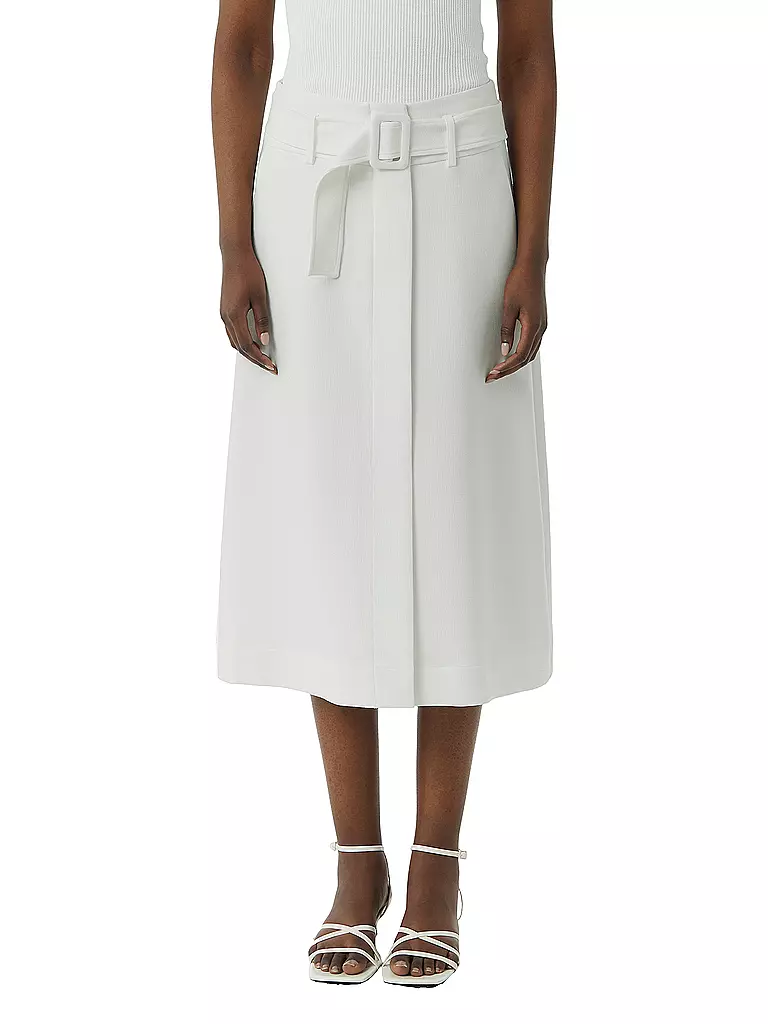 COMMA | Midi falda | Blanco