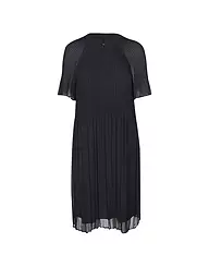 COMMA | Midikleid  | Azul oscuro
