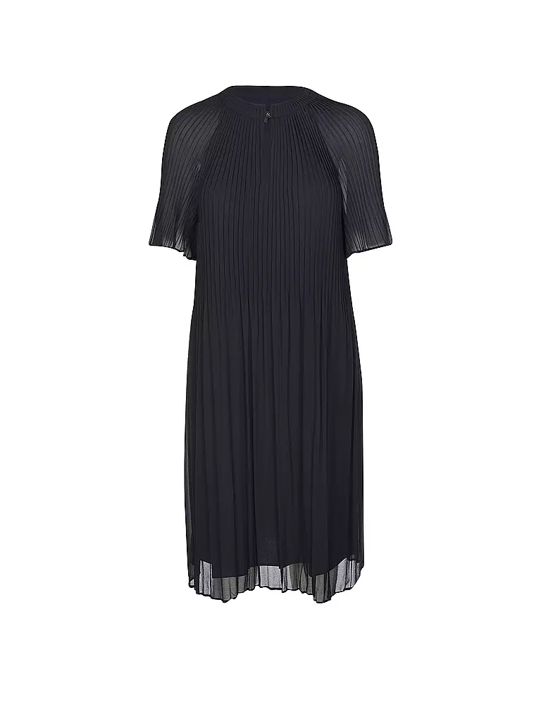 COMMA | Midikleid  | Azul oscuro