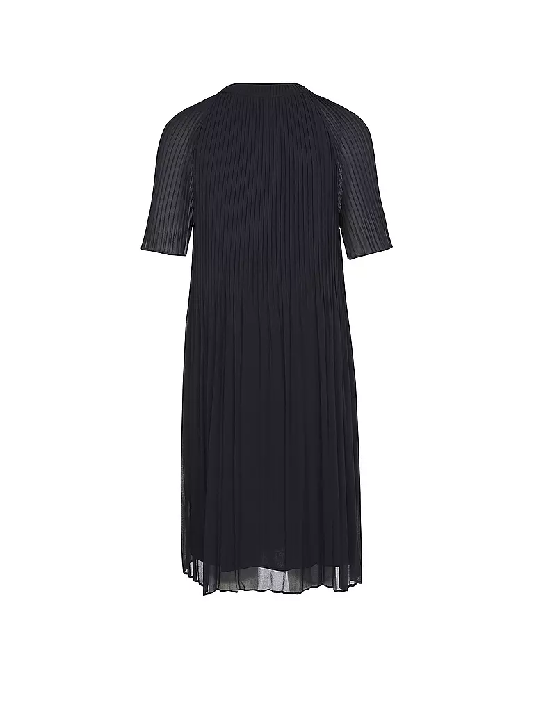 COMMA | Midikleid  | Azul oscuro
