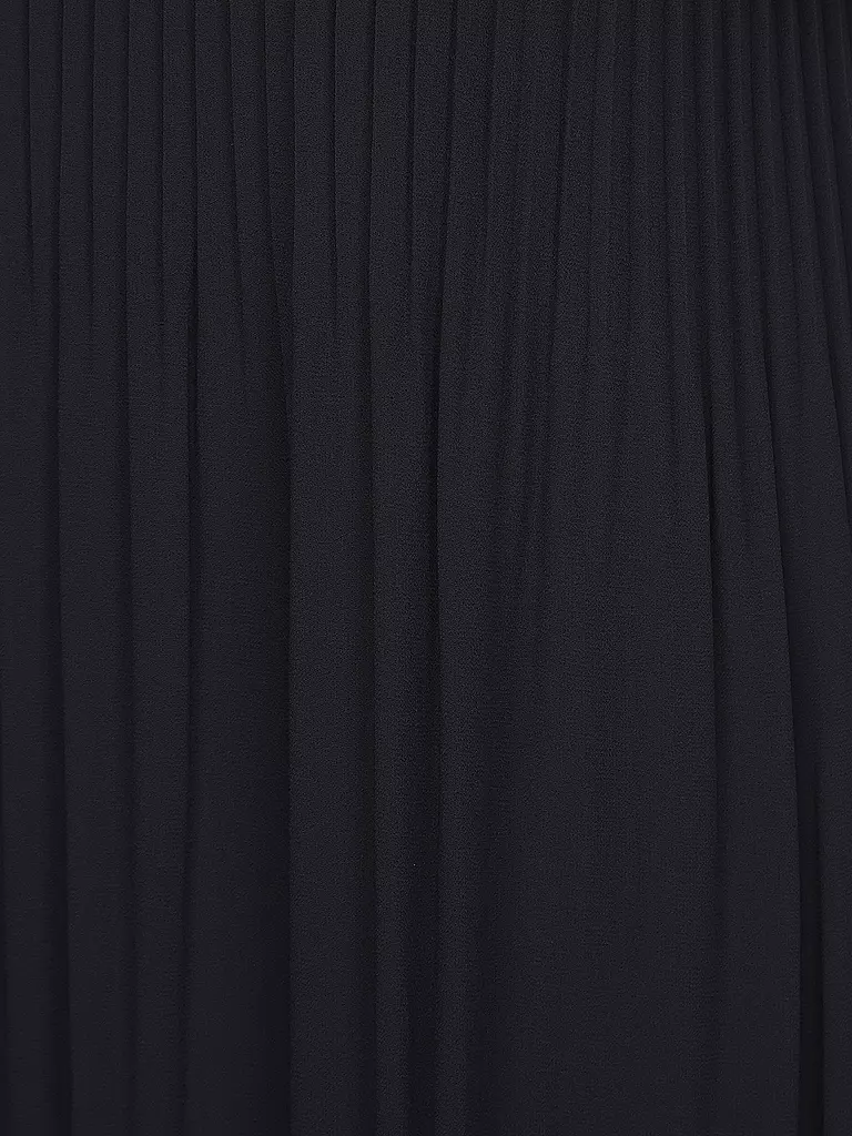 COMMA | Midikleid  | Azul oscuro