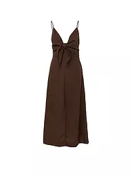 COMMA | Midikleid | Marrón
