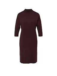 COMMA | Midikleid | Rojo oscuro