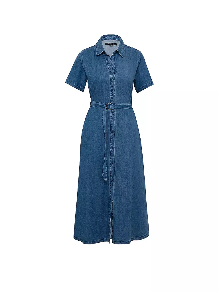 COMMA | Midikleid | Azul