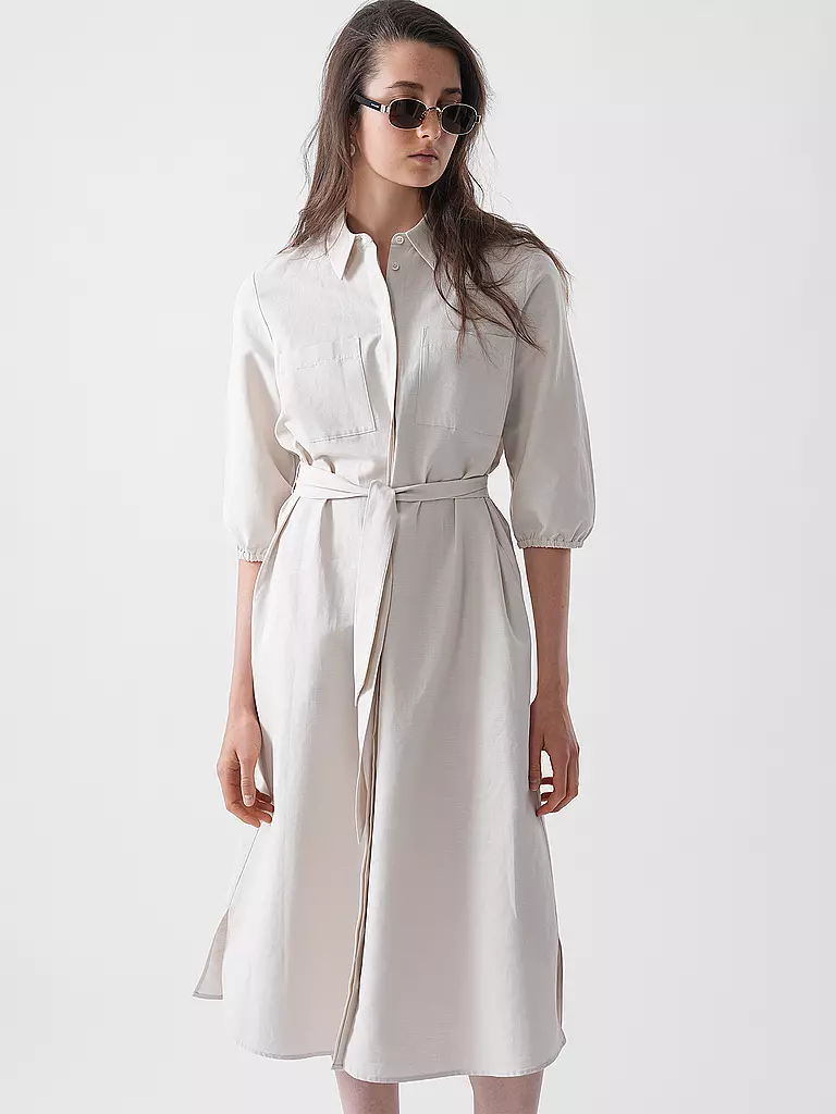 COMMA | Midikleid | Beige