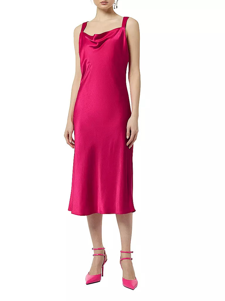 COMMA | Midikleid | Fucsia