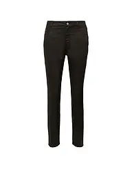 COMMA | Pantalón con aspecto de cuero | Marrón