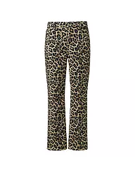 COMMA | Pantalón Flared Fit 7/8 | Camel