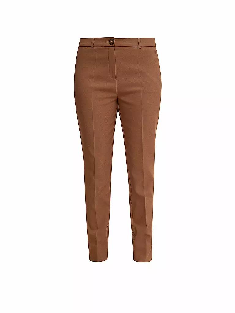 COMMA | Pantalón Slim Fit 7/8 | Marrón