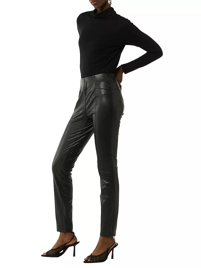 COMMA | Pantalón Slim Fit | Negro