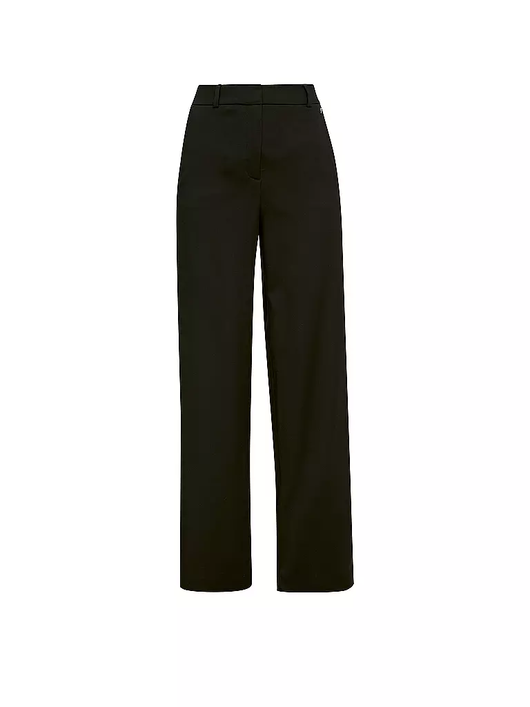 COMMA | Pantalones de talle alto | Negro