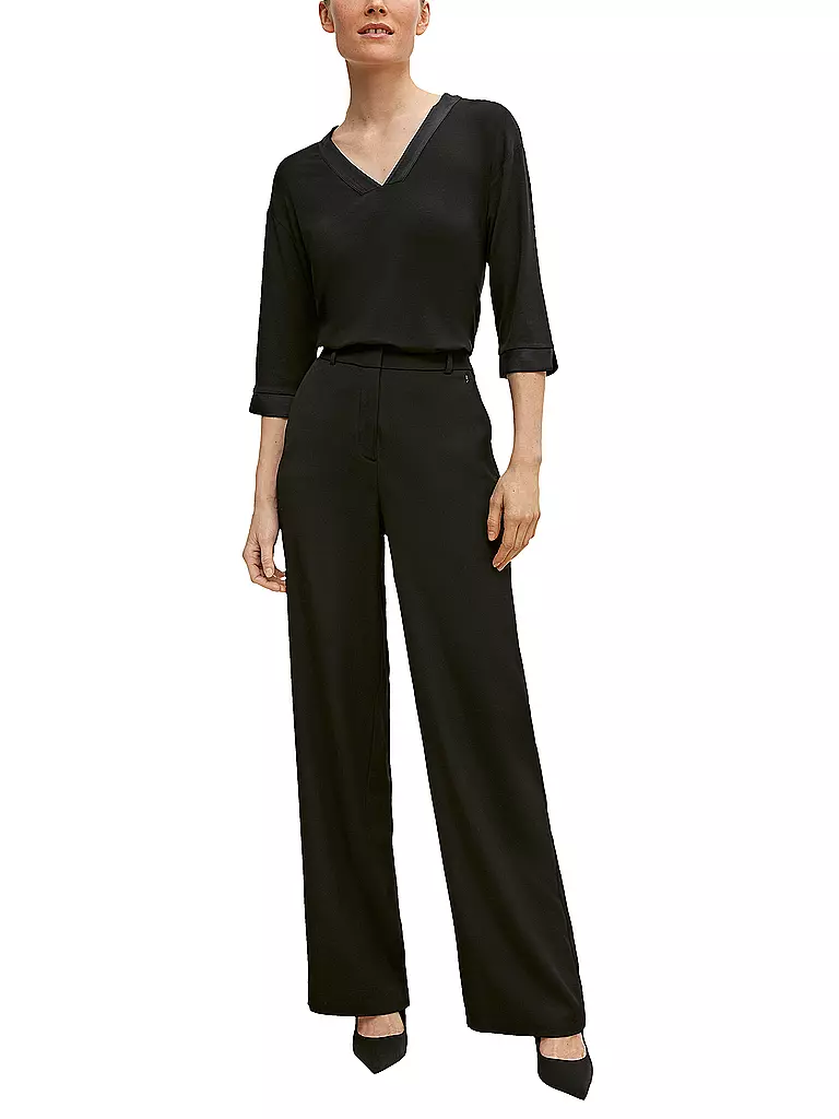 COMMA | Pantalones de talle alto | Negro