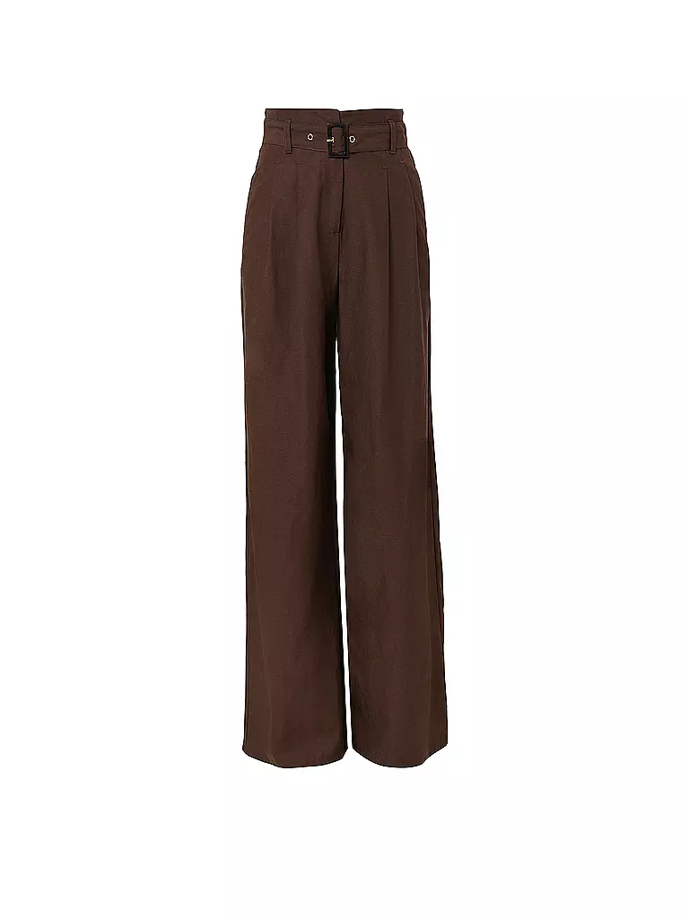 COMMA | Pantalones Marlene | Marrón