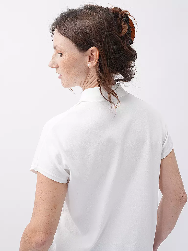 COMMA | Poloshirt | Blanco