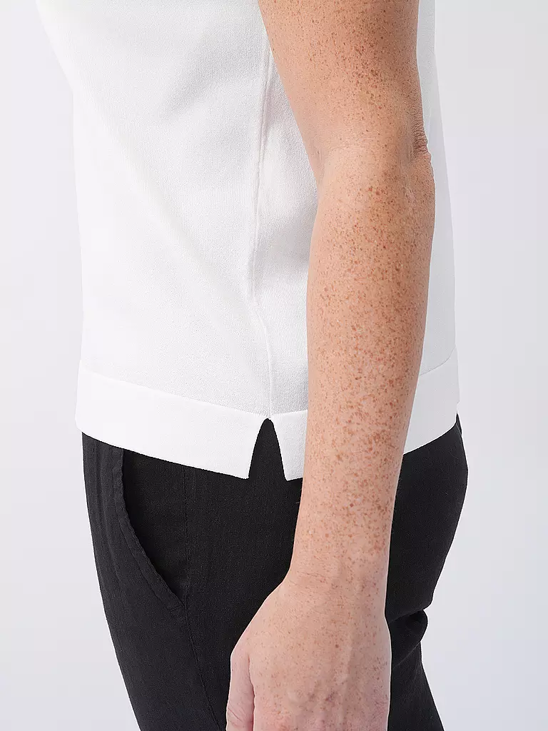 COMMA | Poloshirt | Blanco