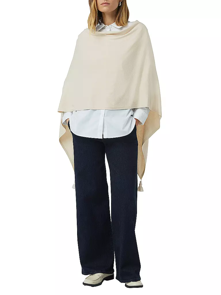 COMMA | Poncho - Capa | Crema