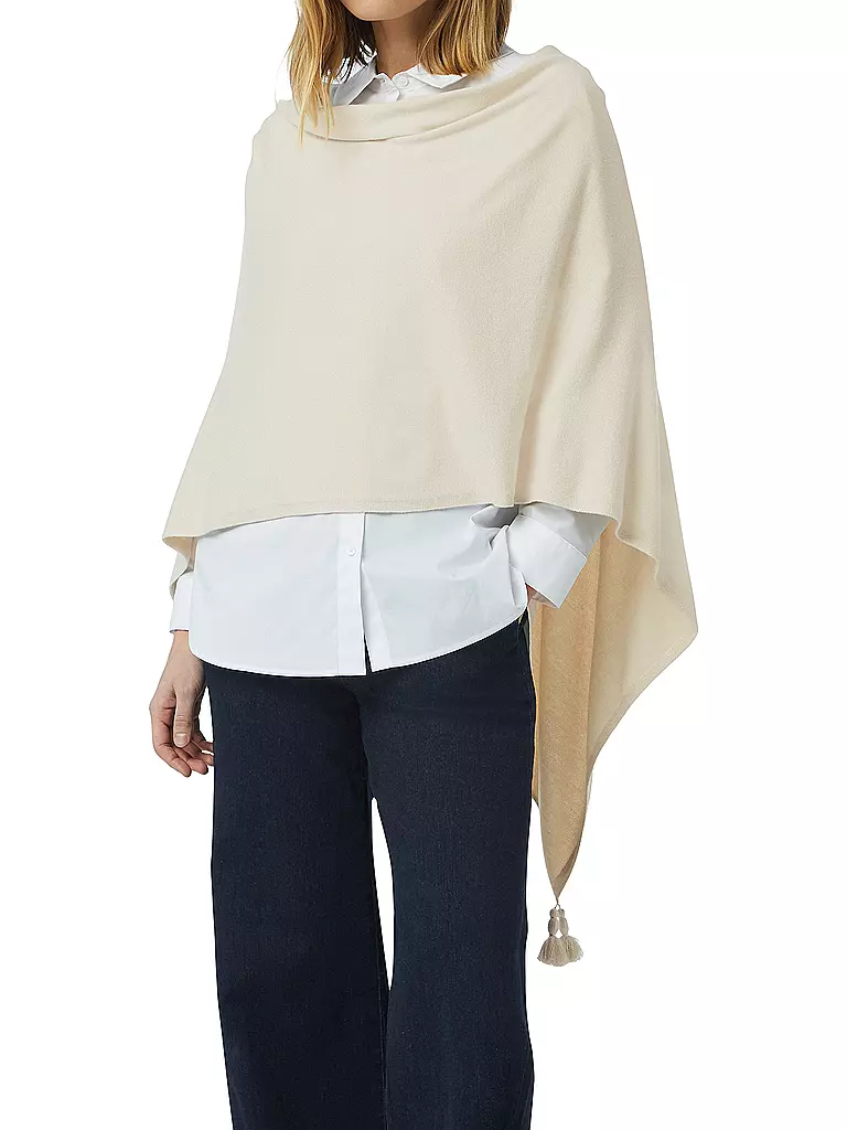 COMMA | Poncho - Capa | Crema
