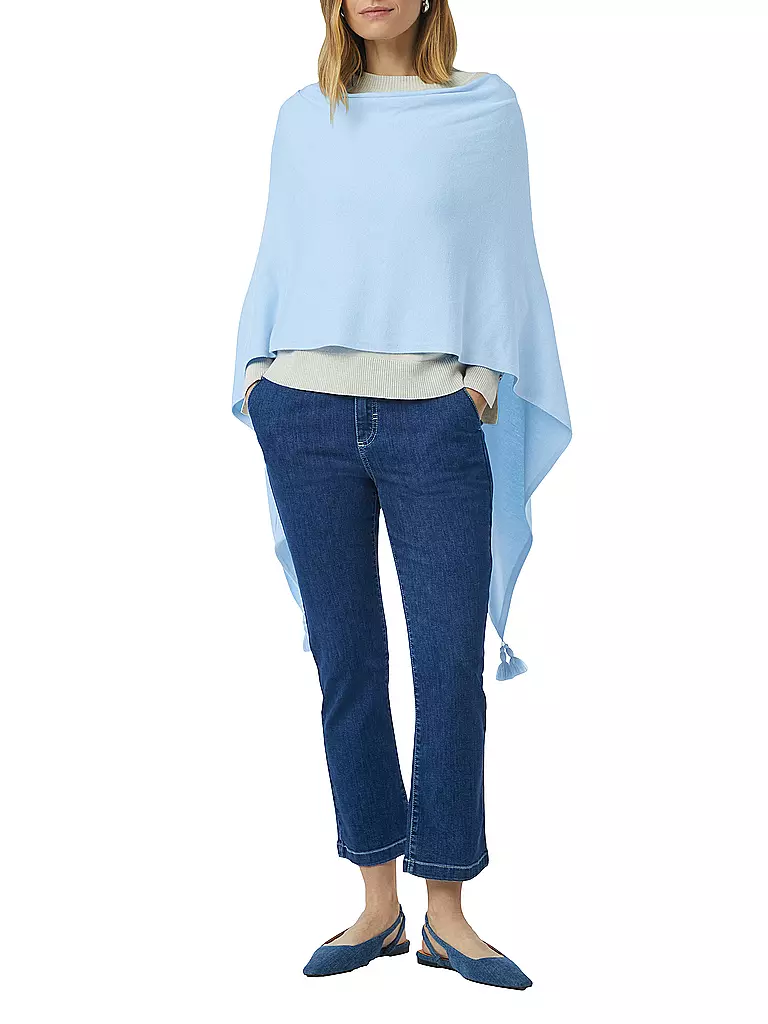 COMMA | Poncho - Cape | Azul claro
