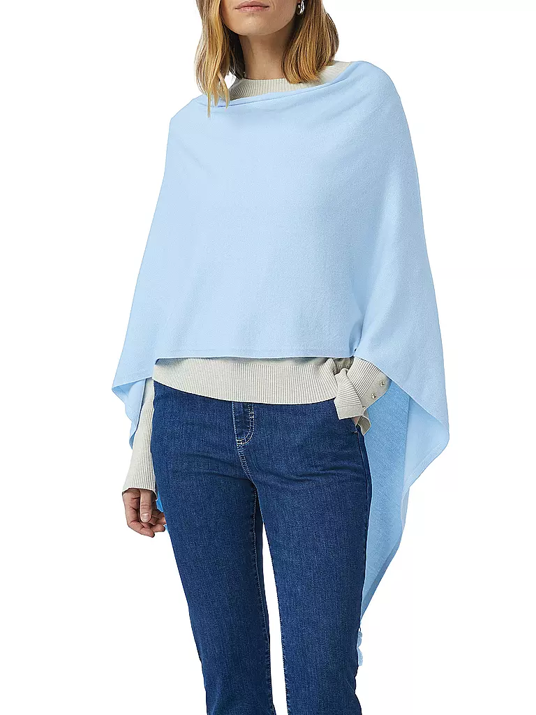 COMMA | Poncho - Cape | Azul claro