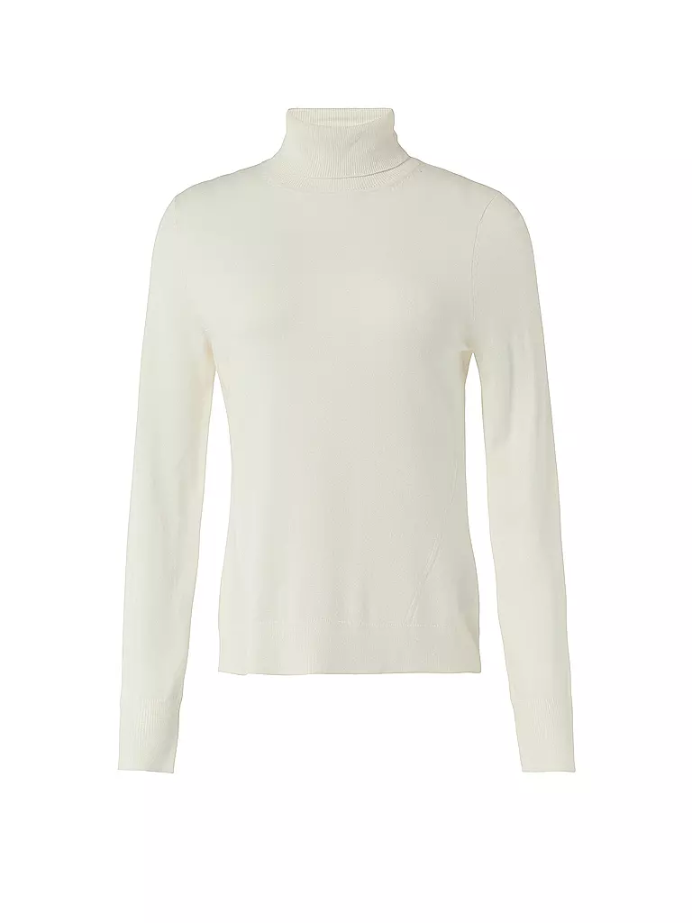 COMMA | Rollkragenpullover | Blanco