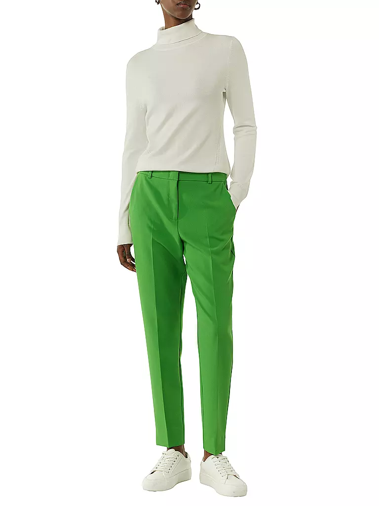 COMMA | Rollkragenpullover | Blanco