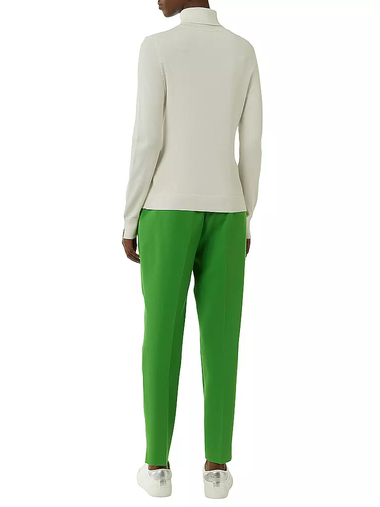 COMMA | Rollkragenpullover | Blanco