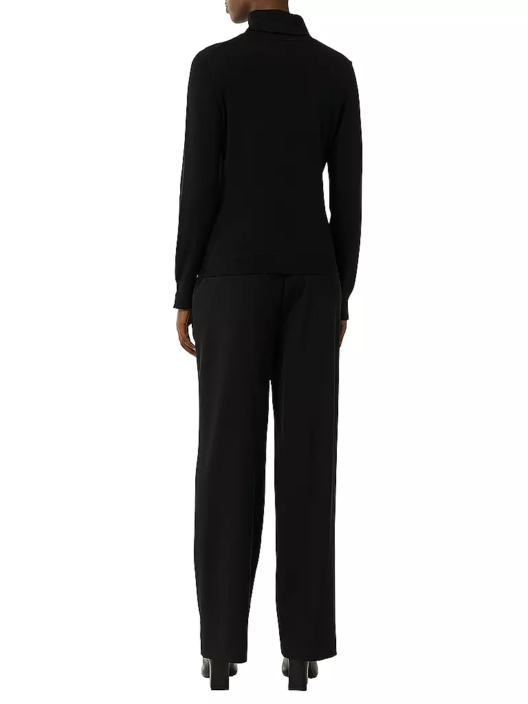 COMMA | Rollkragenpullover | Negro