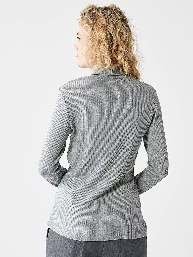 COMMA | Rollkragenshirt FASTTRACK | Gris