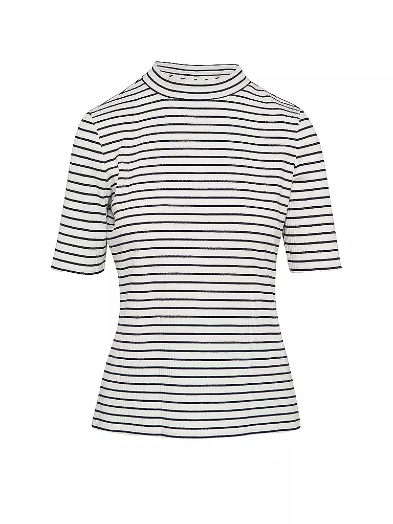 COMMA | Rollkragenshirt | Blanco