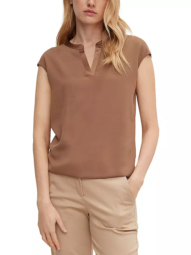 COMMA | Shirt | Marrón