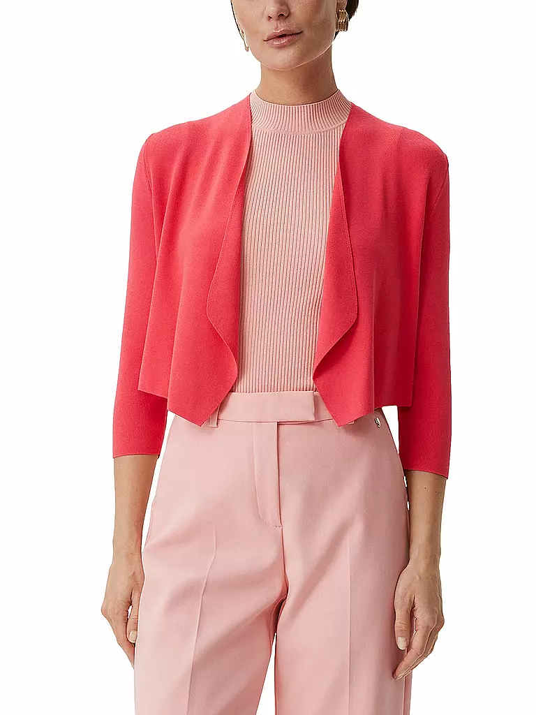 COMMA | Strickjacke  | Rojo