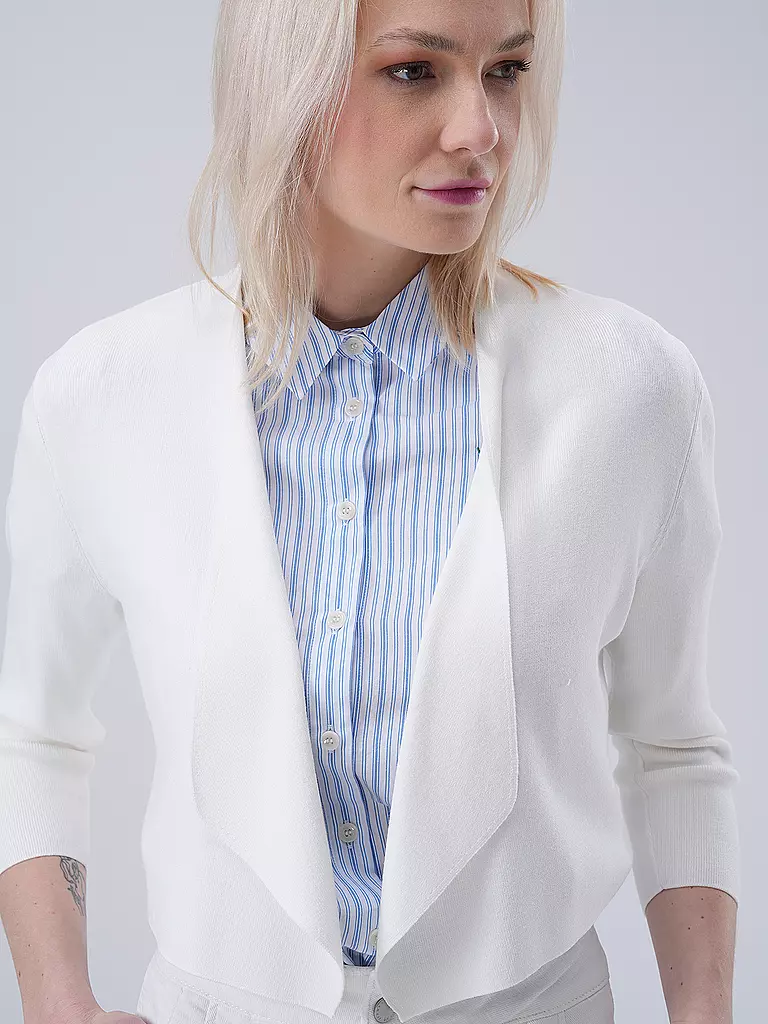 COMMA | Strickjacke | Crema