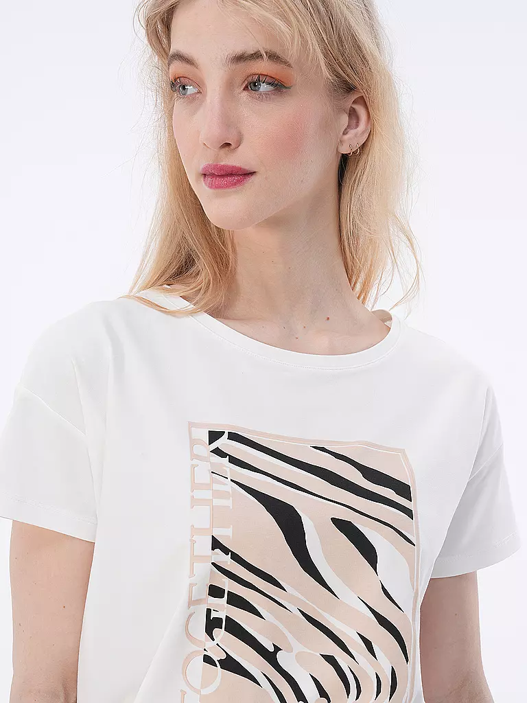 COMMA | T-Shirt | Blanco