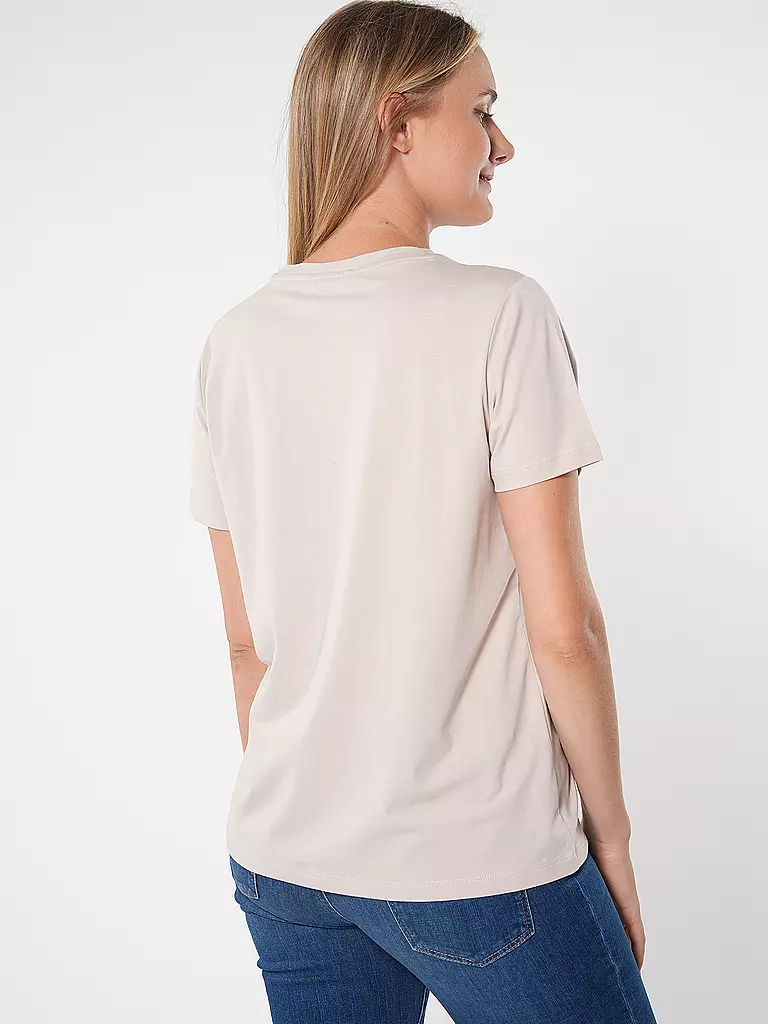 COMMA | T-Shirt | Beige