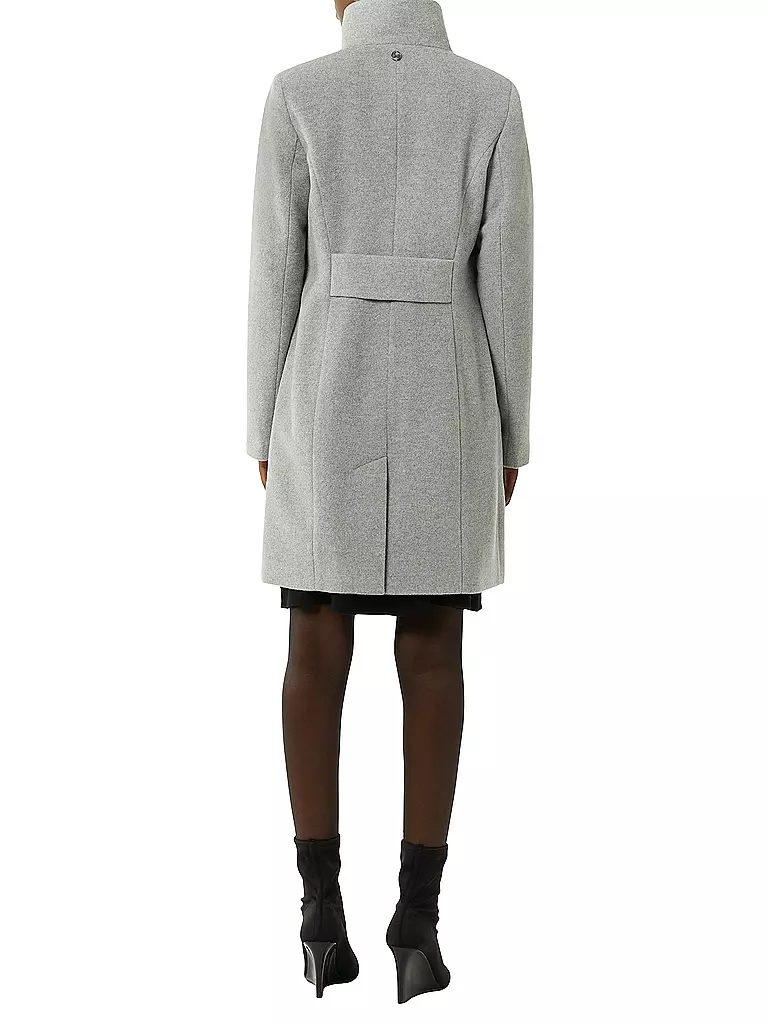 COMMA | Wollmantel | Negro