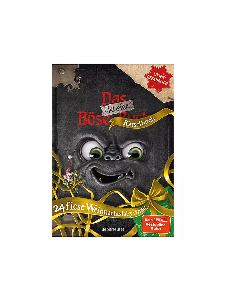 COMPACT VERLAG | Das kleine Böse Rätselbuch - 24 fiese Weihnachtslabyrinthe | Sin color