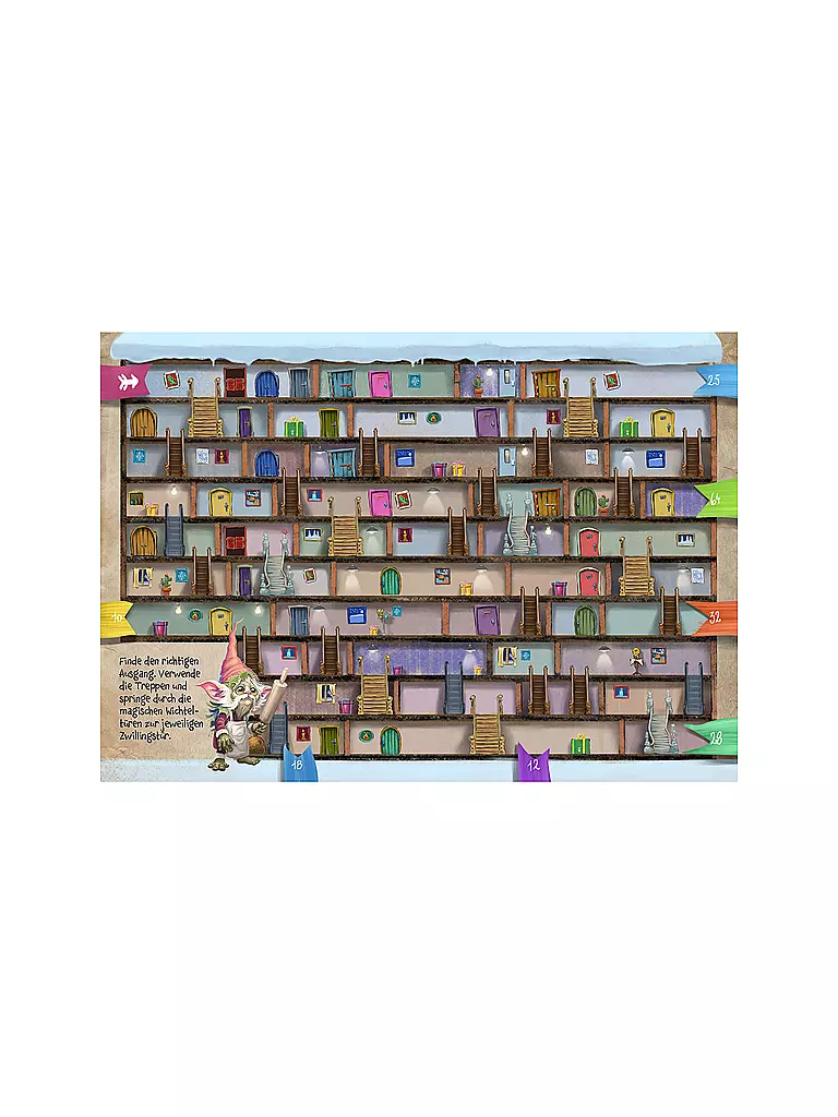 COMPACT VERLAG | Das kleine Böse Rätselbuch - 24 fiese Weihnachtslabyrinthe | Sin color