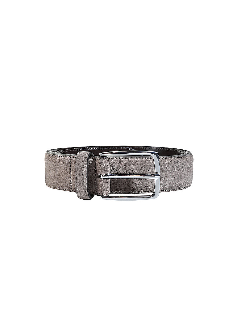 Cinturón de cuero gris 110